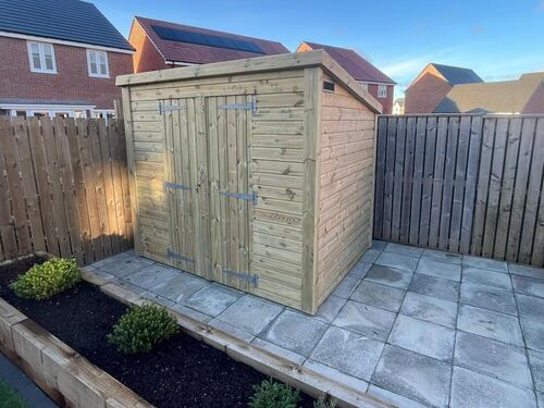 8x6 Pent Storage Shed