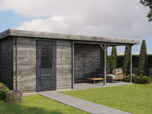 250cm x 250cm + 400cm Veranda