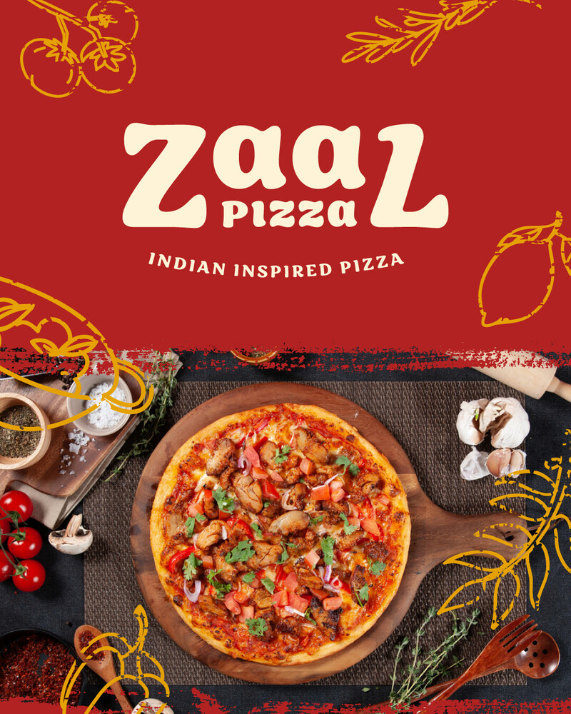 Logo redesign of zaal pizza