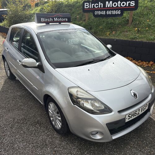 2012 (62) RENAULT CLIO 1.1 PETROL MANUAL 5 DOOR