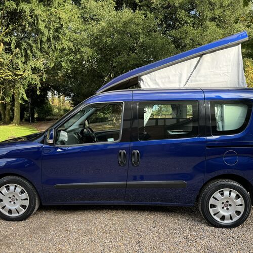 2013 (63)reg Fiat Doblo MyLife Camper Van 2 Berth 1.6 M-Jet Diesel 58644 miles