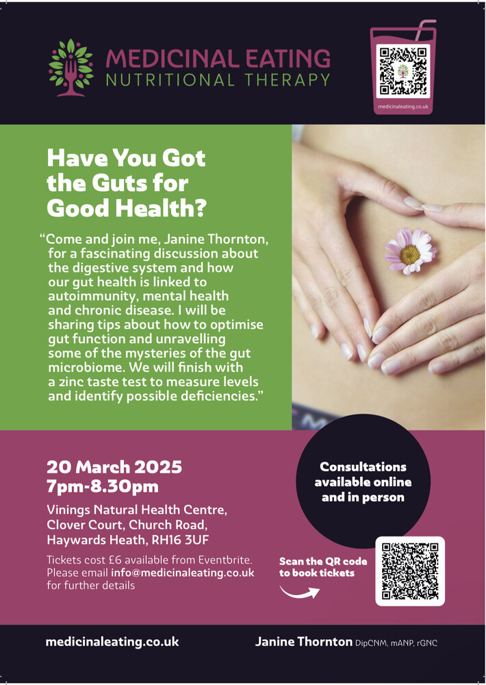 Have You Got the Guts for Good Health Talks