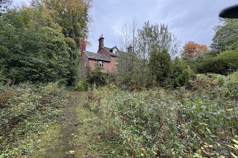 Deserted industrial site in Cheshire