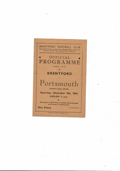 Many more Football Programmes listed today