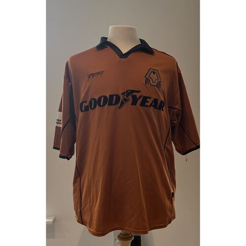 Wolverhampton Wanderers Matchworn Shirt 2000/02