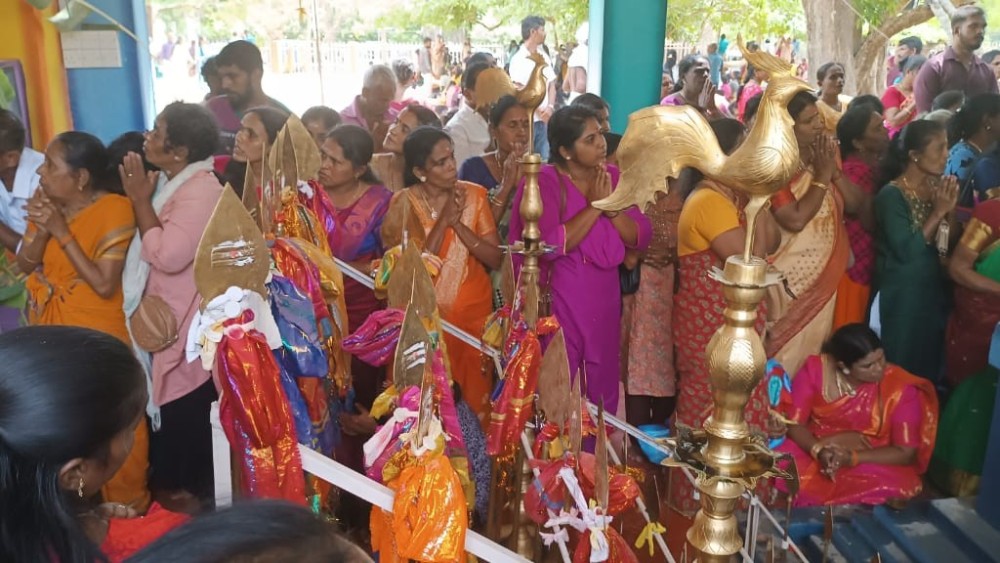 தாந்தாமலையில் கூடும் பல்லாயிரம் பக்தர்கள்