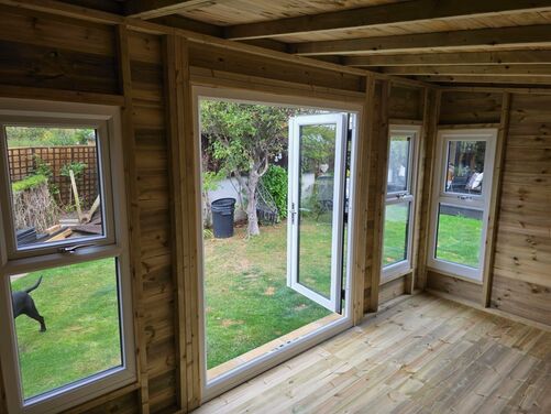 #PVC103 14x8 Pent Summer House