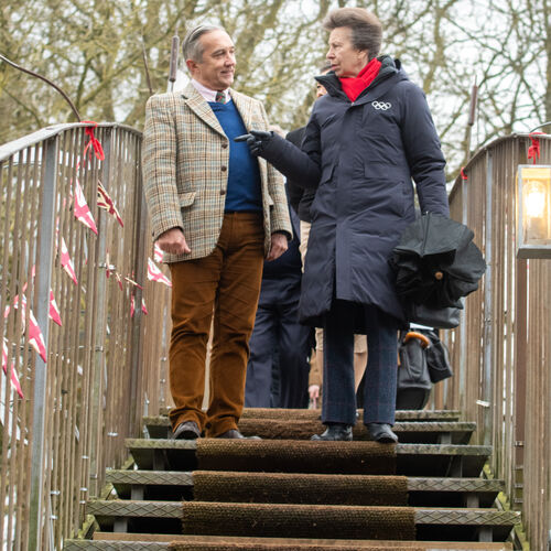 Basement in the Thames with a HRH visit
