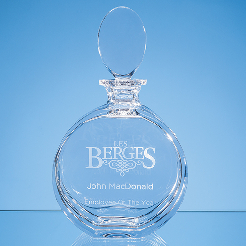 Lead Crystal Elena Round Spirit Decanter 0.65ltr