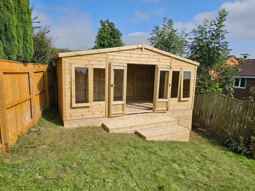 #SHA079 18x10 Apex Summer House