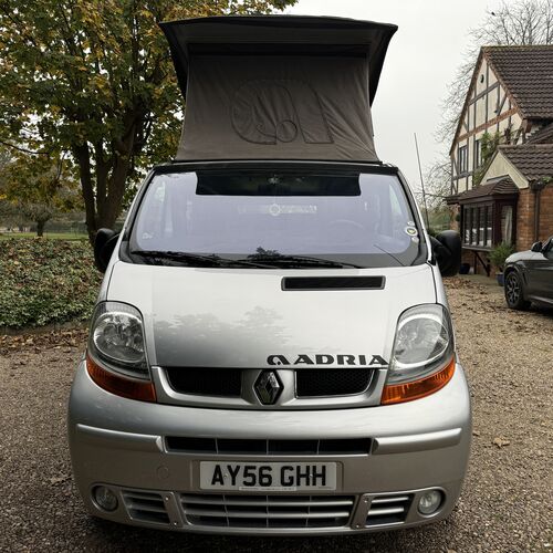 2006 Adria 3Way Camper Van 4 Berth LHD Silver Renault Trafic - 1 Family Owner from new!