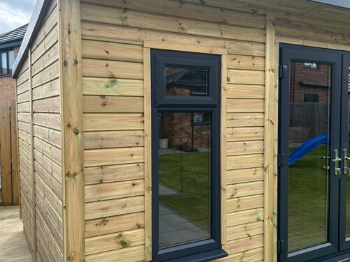 16x10 Pent Summer House