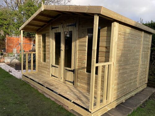 #SHA035 12x10 Apex Summer House