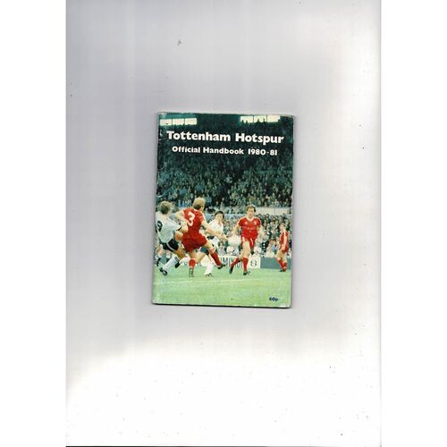 Tottenham Hotspur Football Handbook 1980/81