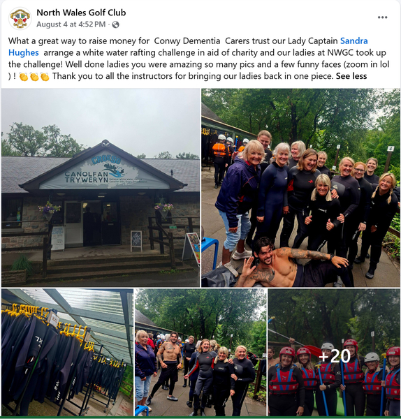 Fundraising for Carers Trust North Wales