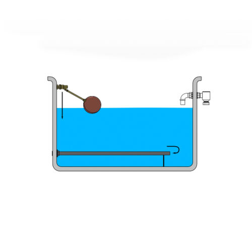 1M / 2M / 3M - Sparge Pipe to suit 2" PVC Tank Connector Copy