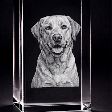 Arran 3D Crystal Block – 150 × 80 × 80 mm (Large 3D Crystal Photo Gift UK)