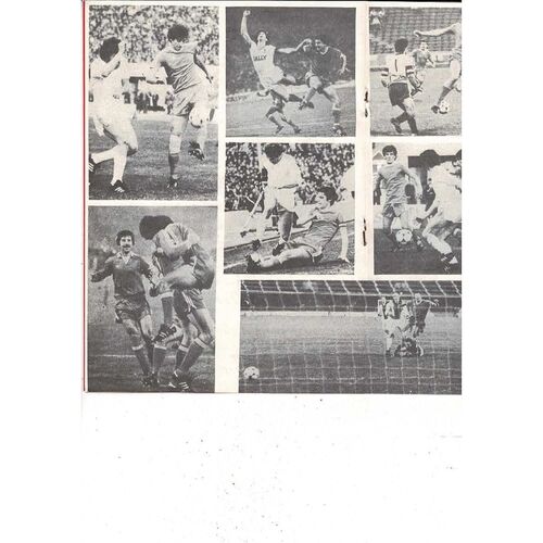 CSKA Sofia v Omonoia Nicosia European Cup Football Programme 1983/84