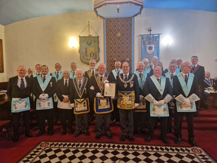 W. Bro. Kevin Hicks (PAGDC & PPGM of Mark Masons) and his remarkable 50 years in Freemasonry.