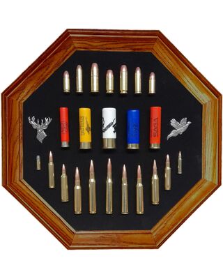 Octaganal Display Black