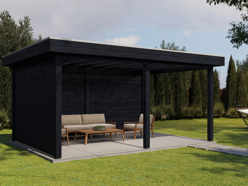 4.88mtr x 3.5mtr 28mm walled Gazebo