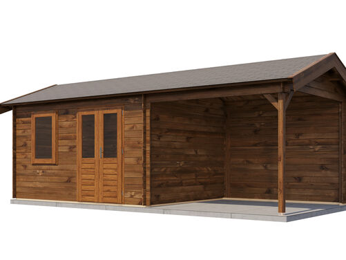 400cm x 300cm + 300cm Veranda