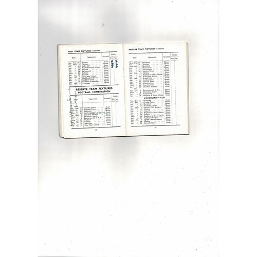 Tottenham Hotspur Football Handbook 1950/51