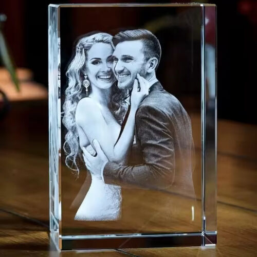 The Arran 3D 12x8x6cm Crystal Block