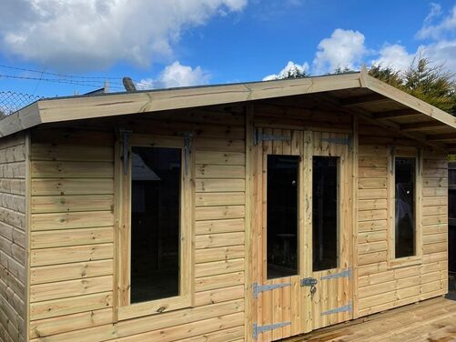 #SHA077 16x10 Apex Summer House