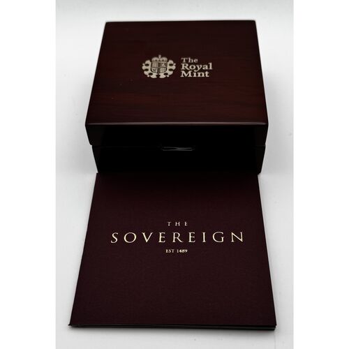 2016 QE11 £5 gold quintuple sovereign