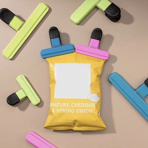 Food Saver / Storage Clips -  Pack of 3 Reusable Clips (2 small & 1 large)