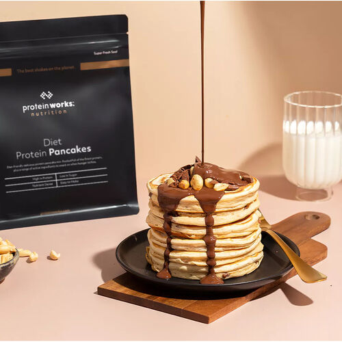 Protein Works Diet Protein Pancakes - Natural 1kg (25 Servings)