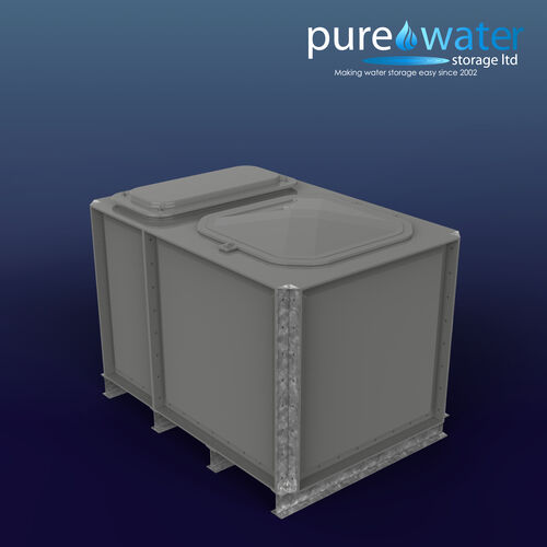 PW.1.5X1X1.IFB.DIV.AG(1+0.5) - 1500 LITRE DIVIDED SECTIONAL WATER TANK, INTERNALLY FLANGED BASE (IFB)