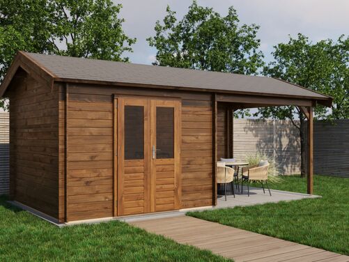 300cm x 300cm + 300cm Veranda