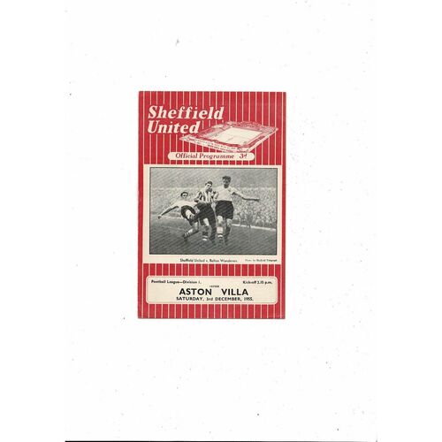 Sheffield United Home Football Programmes