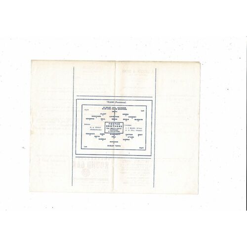 1965/66 Brierley Hill v Dudley Town Football Programme