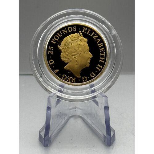 2019 Gold Proof 1/4 Ounce Queens Beast Yale of Beaufort