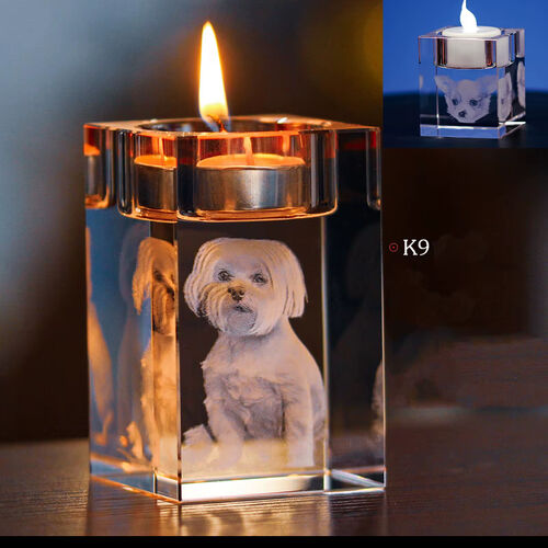 The 3D Bute 8x6x6cm Tea Light/Candle Holder