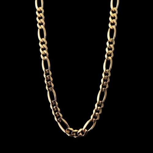 9ct figaro chain