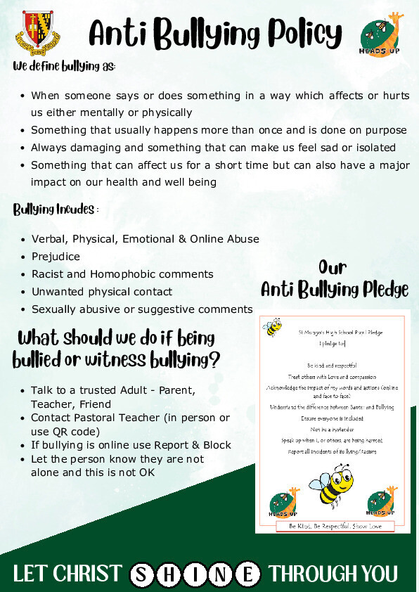 School handbook | St Mungo&amp;#039;s RC High School