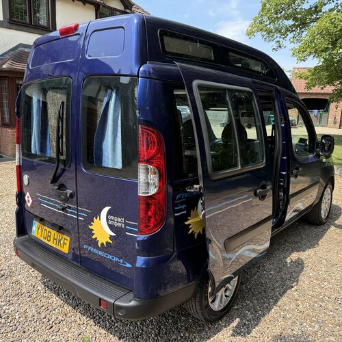 2008 Fiat Doblo 1.9 MJet Camper Van 2 Berth - Freedom Campers