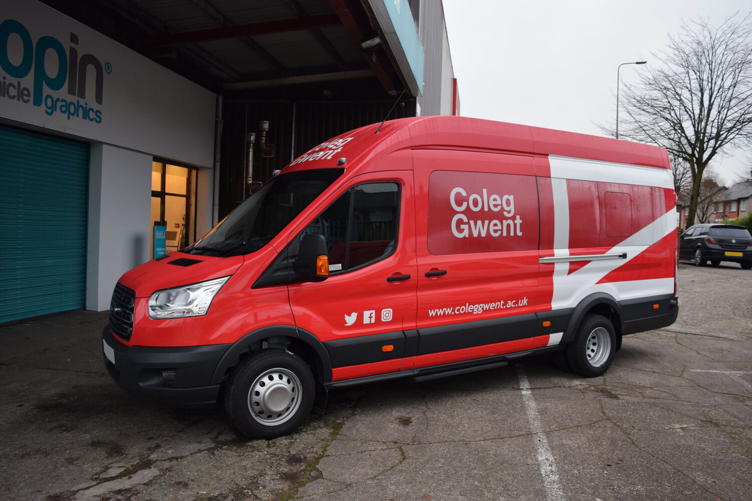 Coleg Gwent - 8x Ford Transit