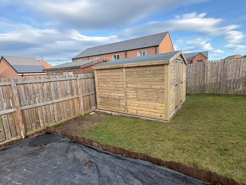 10x10 Apex Storage Shed