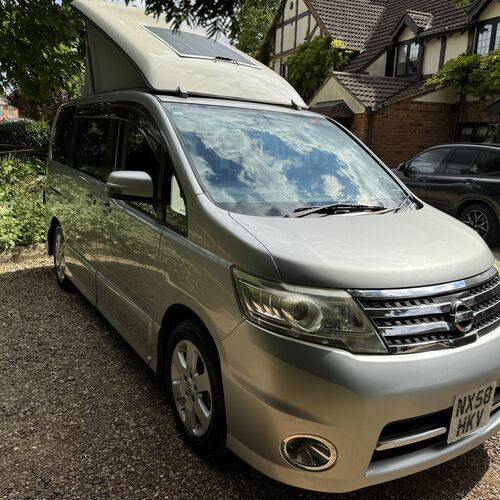 2009 Nissan Serena 2.0 Petrol Automatic Camper Van 2 Berth