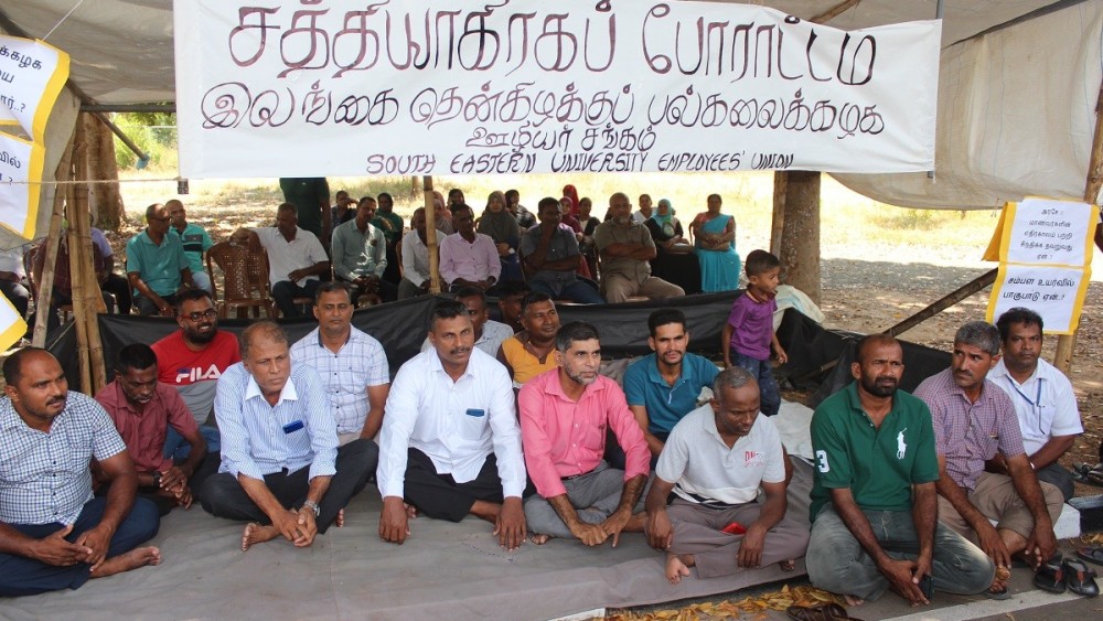 பல்கலைக் கழக ஊழியர்களுக்கு தீர்வை வழங்க வேண்டும்