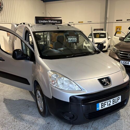 2012 (12) PEUGEOT PARTNER L1 1.6 HDi DIESEL 850 S 4 DOOR 