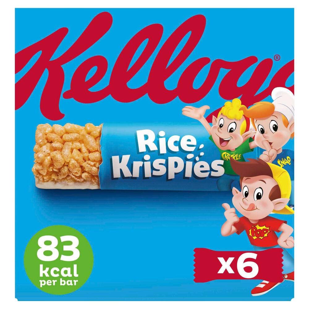 Kellogg's Rice Krispies Cereal Bars 6pk