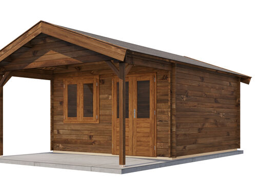 400cm x 400cm + 200cm Front Canopy