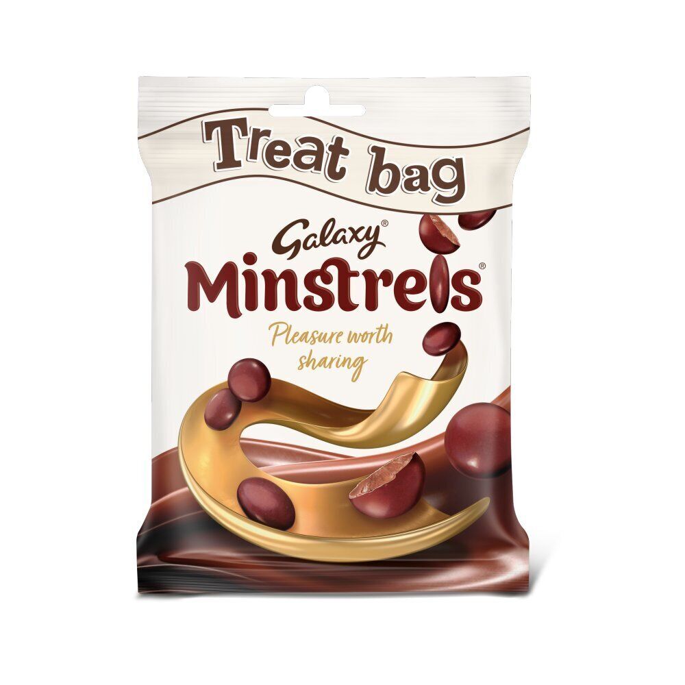 Galaxy Minstrels Milk Chocolate Buttons Treat Bag