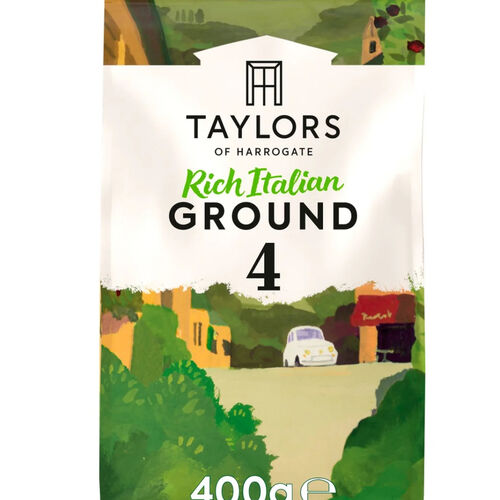 Taylor’s of Harrogate Rich Italian Ground Roast Coffee 400g